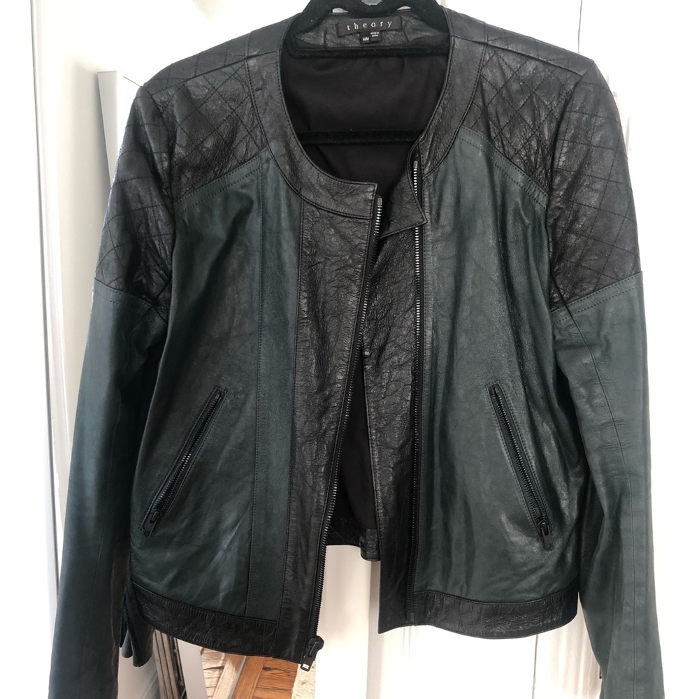 Leather jacket
